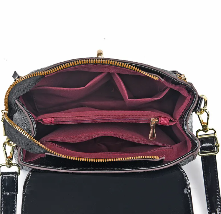 Luxury Crocodile Pattern Shoulder Crossbody Flap BAG- 237