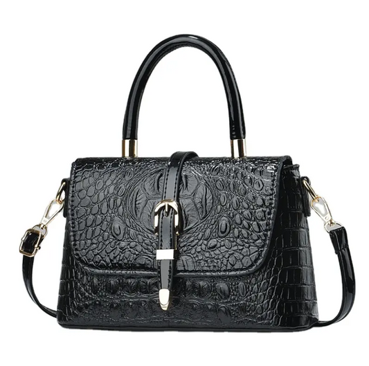 Trendy Crocodile Pattern Shoulder Crossbody Handbags BAG- 279