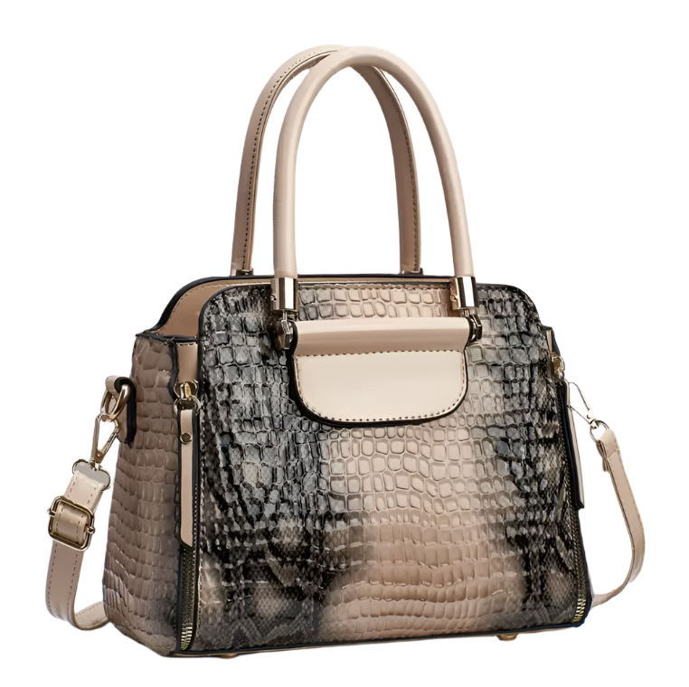 Luxury & Elegant Crocodile Pattern Shoulder Crossbody Handbag BAG- 202