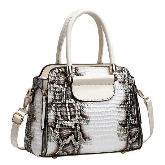 Luxury & Elegant Crocodile Pattern Shoulder Crossbody Handbag BAG- 202
