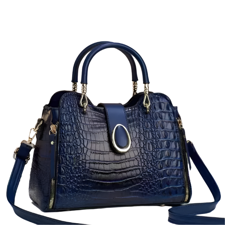 Luxury & Elegant Crocodile Pattern Shoulder Crossbody Handbag BAG- 203