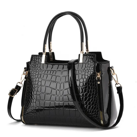 Luxury & Timeless Crocodile Pattern Shoulder Crossbody Handbag BAG- 214