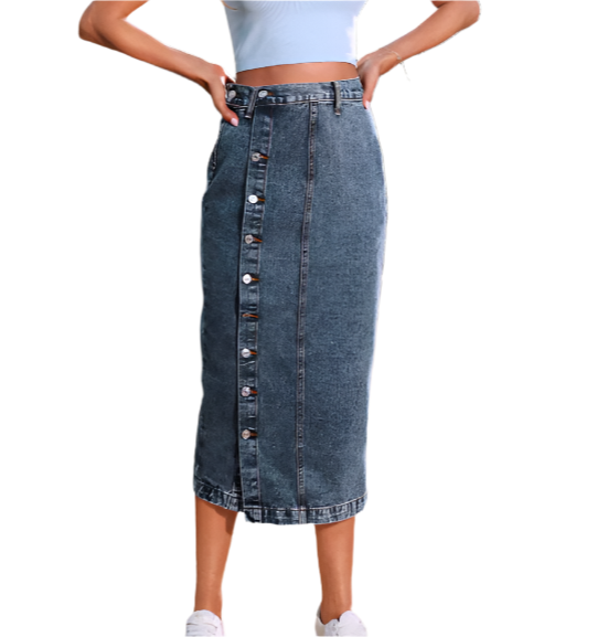 Trendy & Timeless Women's Denim Skirts B1-SKT-15