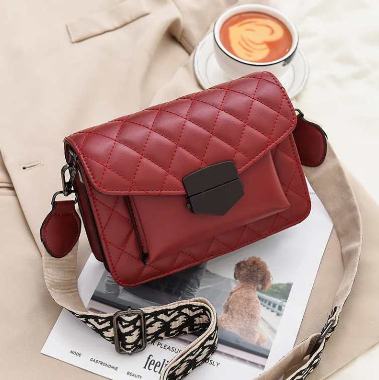 Trendy Elegant Quilted Shoulder Crossbody BAG- 294