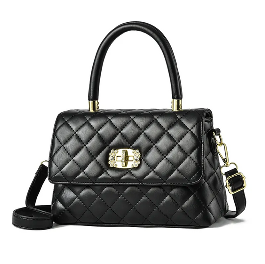Trendy Quilted Shoulder Crossbody BAG- 298