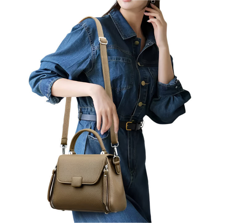 Trendy Saddle Shoulder Crossbody Purse BAG-41