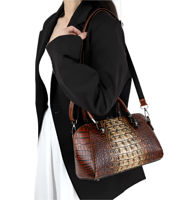 Luxury Crocodile Pattern Handbags for Women - B3-BAG-122 - Z