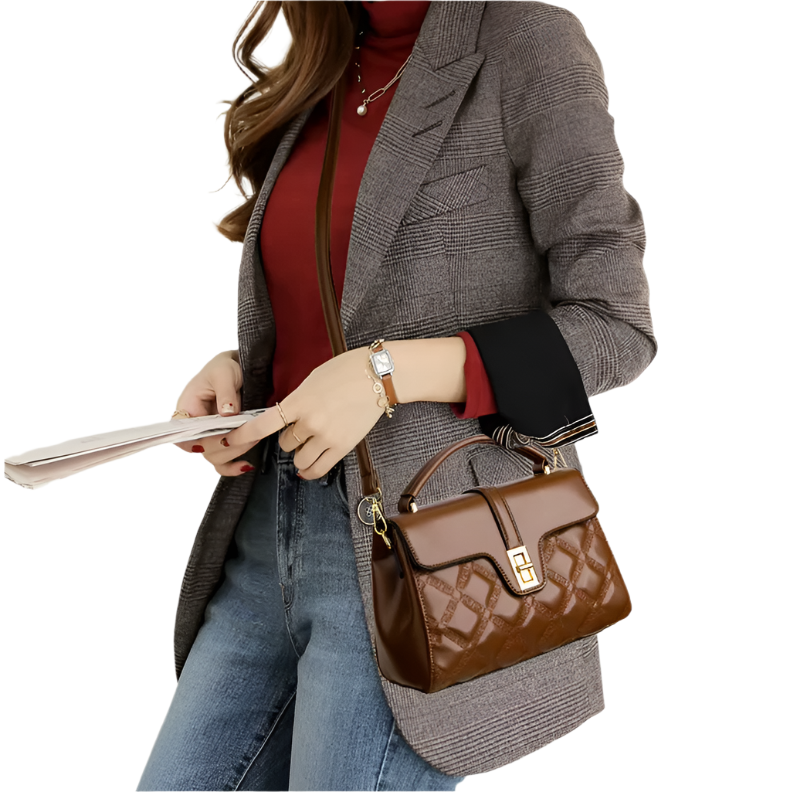 Luxury Quilted Designer Shoulder Crossbody BAG-46