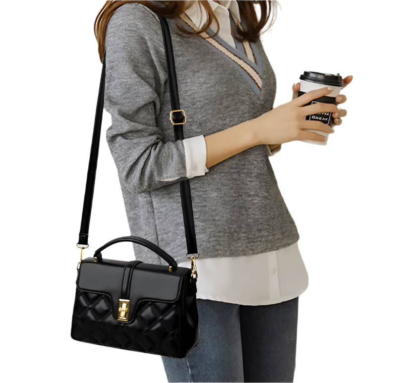 Luxury Quilted Designer Shoulder Crossbody BAG-46