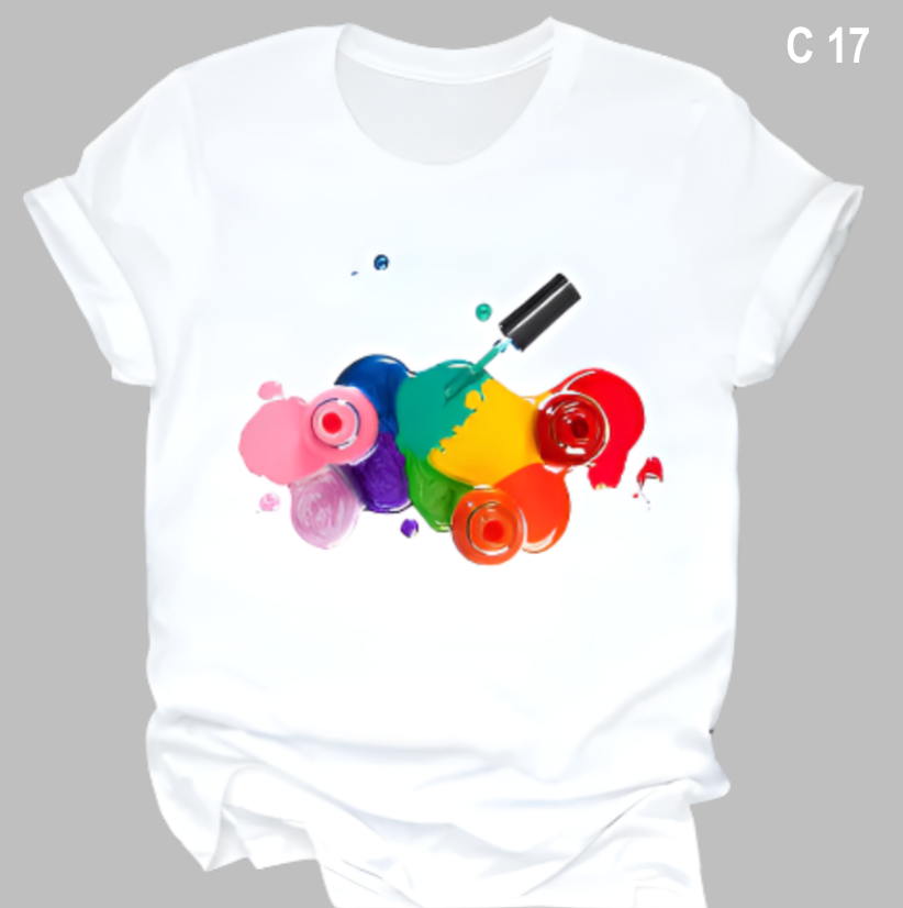Simply Elegant & Comfy Women's Cotton T-Shirts- B7 -T-TS - 707