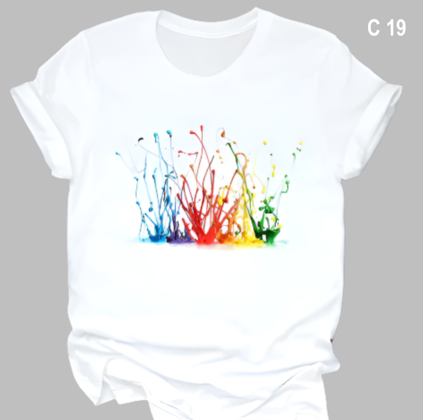 Simply Elegant & Comfy Women's Cotton T-Shirts- B7 -T-TS - 707
