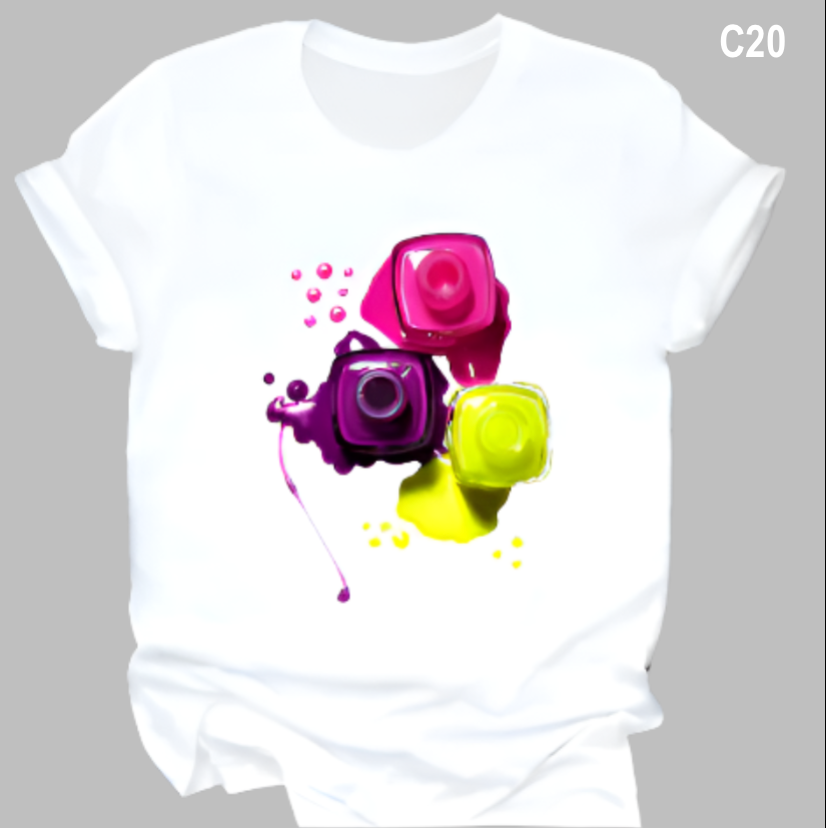Simply Elegant & Comfy Women's Cotton T-Shirts- B7 -T-TS - 707