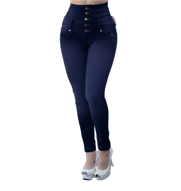 Trendy & Comfortable High Waist Skinny Jeans for Women - B1-JP-34
