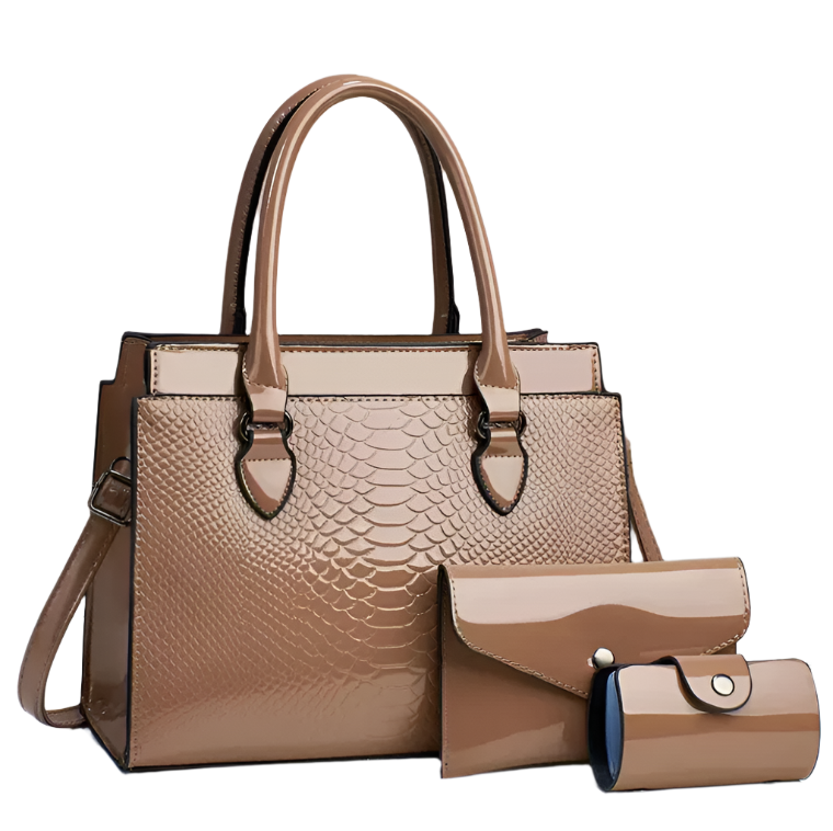 Elegant Three Piece Set Versatile Shoulder Handbags BAG- 304