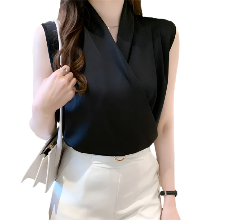 Trendy & Timeless Satin Silk Blouse for Women - SM-9 - TOP -10