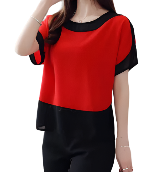 Trendy & Elegant Chiffon Blouse for Women - SM-9 - TOP -12