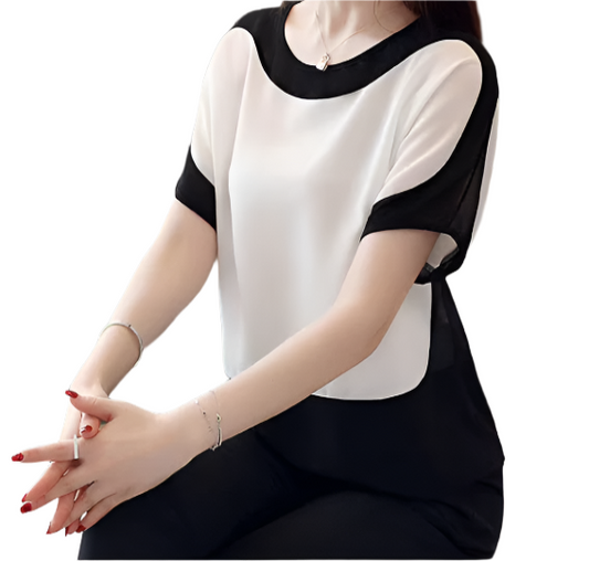 Trendy & Elegant Chiffon Blouse for Women - SM-9 - TOP -12
