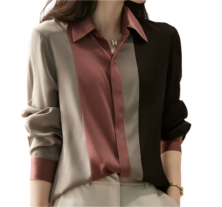 Trendy & Elegant Silk Satin Women's Blouses - SM8-TOP-20