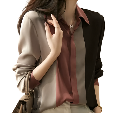 Trendy & Elegant Silk Satin Women's Blouses - SM8-TOP-20