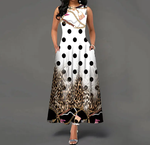 Trendy & Classy Sleeveless Dress for Women