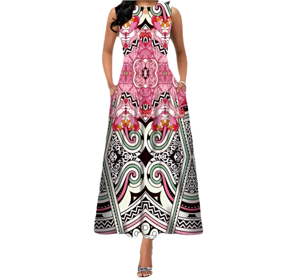 Trendy & Classy Sleeveless Dress for Women