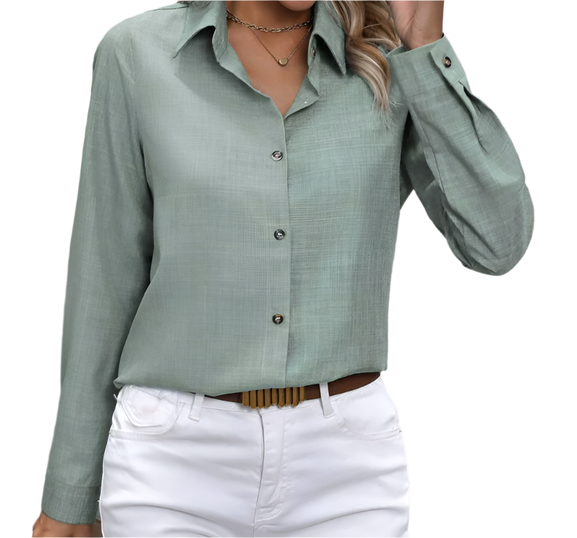 Trendy & Timeless Quality Cotton Dress Shirt for Women TOP-B1-BL-249