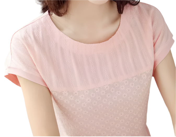 Trendy & Timeless Versatile Slim Fit Women's T-shirt Blouse - B6-TOP-B669