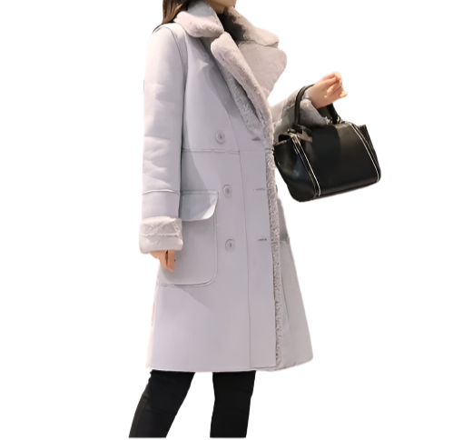 Women’s Trendy & Timeless Imitation Lamb Fur Fleece-lined JACKET-JKT12