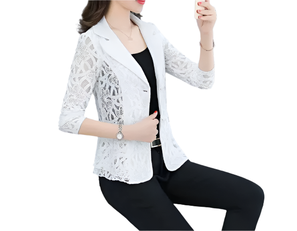 Women’s Trendy & Timeless Lace BLAZER-BLZ-11