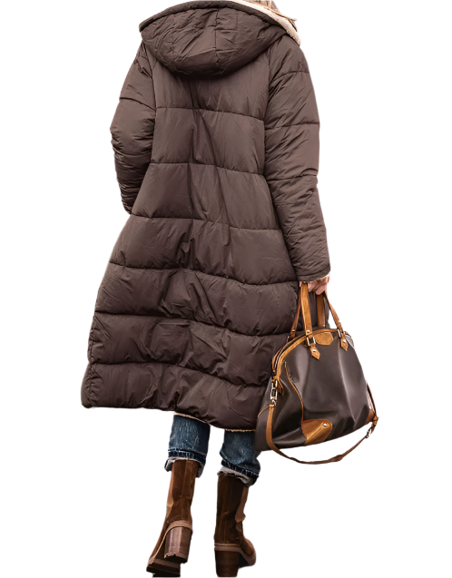 Women's Classy & Timeless Long Hooded Warm JACKET-JKT-10