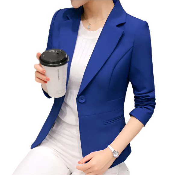 Women’s Trendy & Timeless Long Sleeve Lapel V-neck BLAZER-BLZ-02