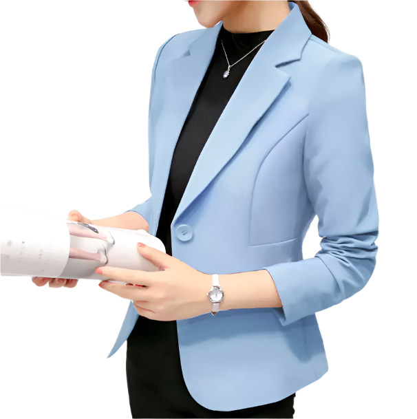Women’s Trendy & Timeless Long Sleeve Lapel V-neck BLAZER-BLZ-02