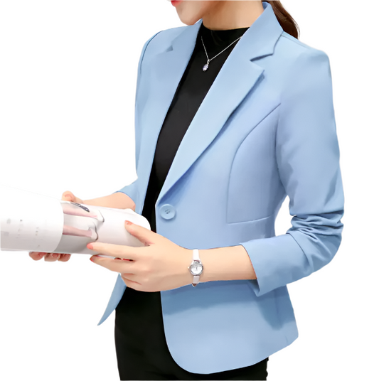 Women’s Trendy & Timeless Long Sleeve Lapel V-neck BLAZER-BLZ-02