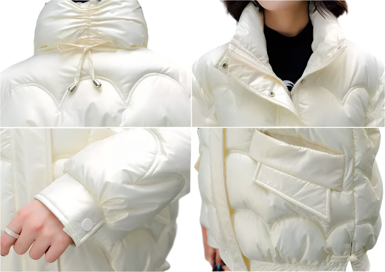 Women’s Trendy & Timeless Padded Stand Collar Wadded JACKET-JKT-36