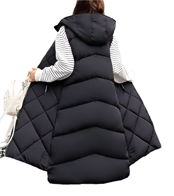 Women's Hooded Trendy & Timeless Sleeveless Long Vest JACKET-JKT-18