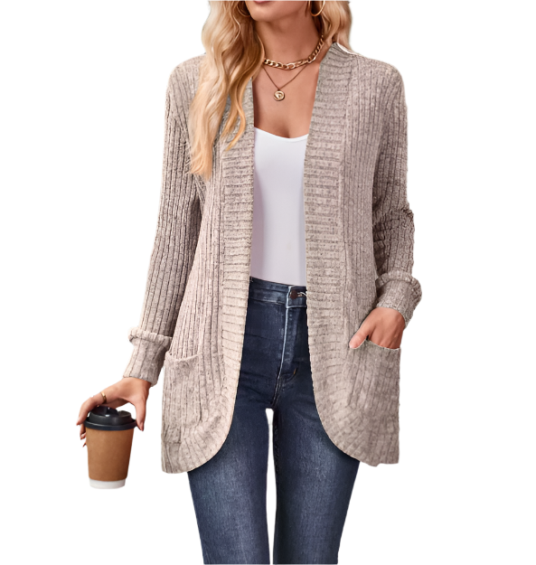 Women’s Trendy Winter Long Sleeve Pit Strip Wool JACKET-JKT-13