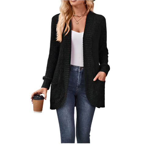 Women’s Trendy Winter Long Sleeve Pit Strip Wool JACKET-JKT-13