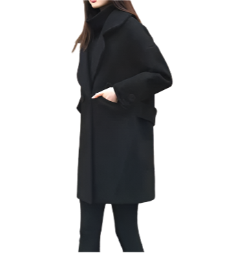 Women’s Trendy & Timeless Wool Lapel Neck-line Elegant Cardigan JACKET - JKT-31