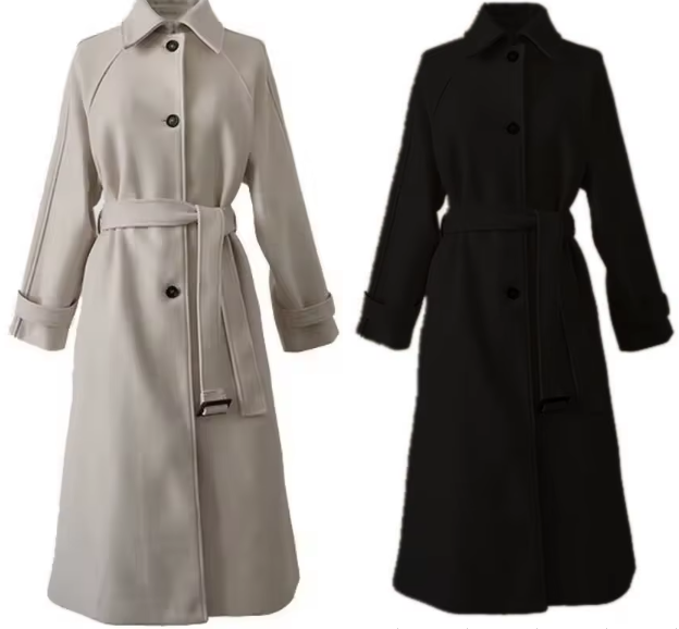 Women’s Classy & Timeless Wool Cardigans Long Coat JACKET-JKT-22