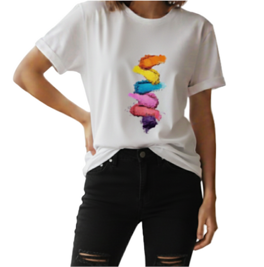 Elegant & Comfy Women's Cotton T-Shirts- B7 -TS - 707 AAA