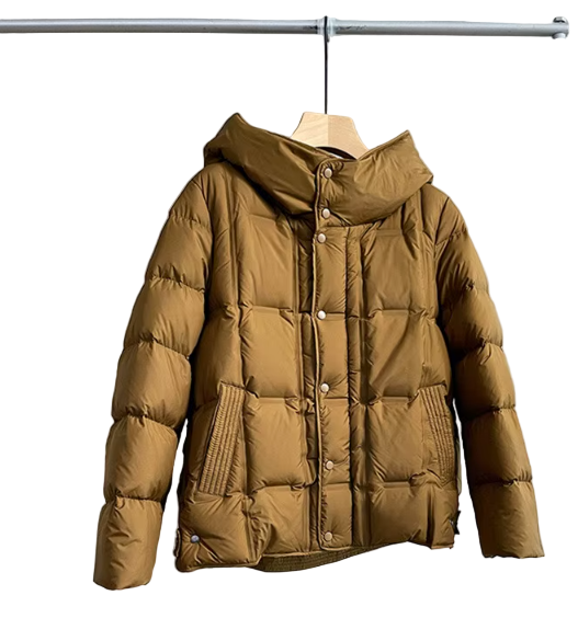 Timeless Lightweight Hooded 90% White Duck Down Quilted Warm Parka Jacket for Women - B12-JKT-46