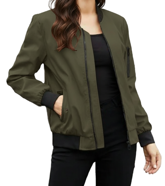 Timeless Windbreaker Bomber Jacket for Women - SM8-JKT-81
