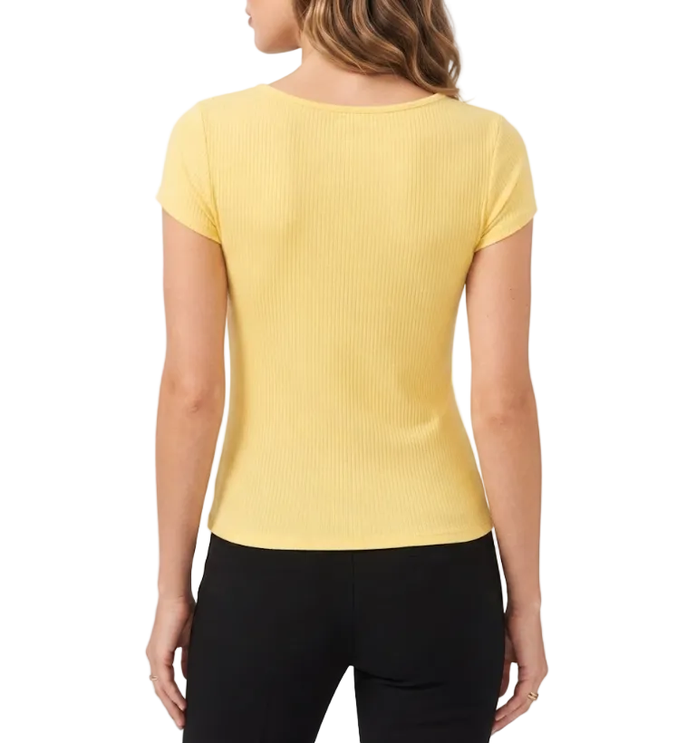 Timeless & Elegant Lace-neck Short Sleeve Tops for Women - BP-B20 -TOP-153