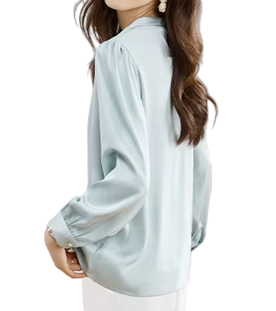 Timeless & Elegant Long Sleeve Pullover Blouses for Women  - B13-TOP-196