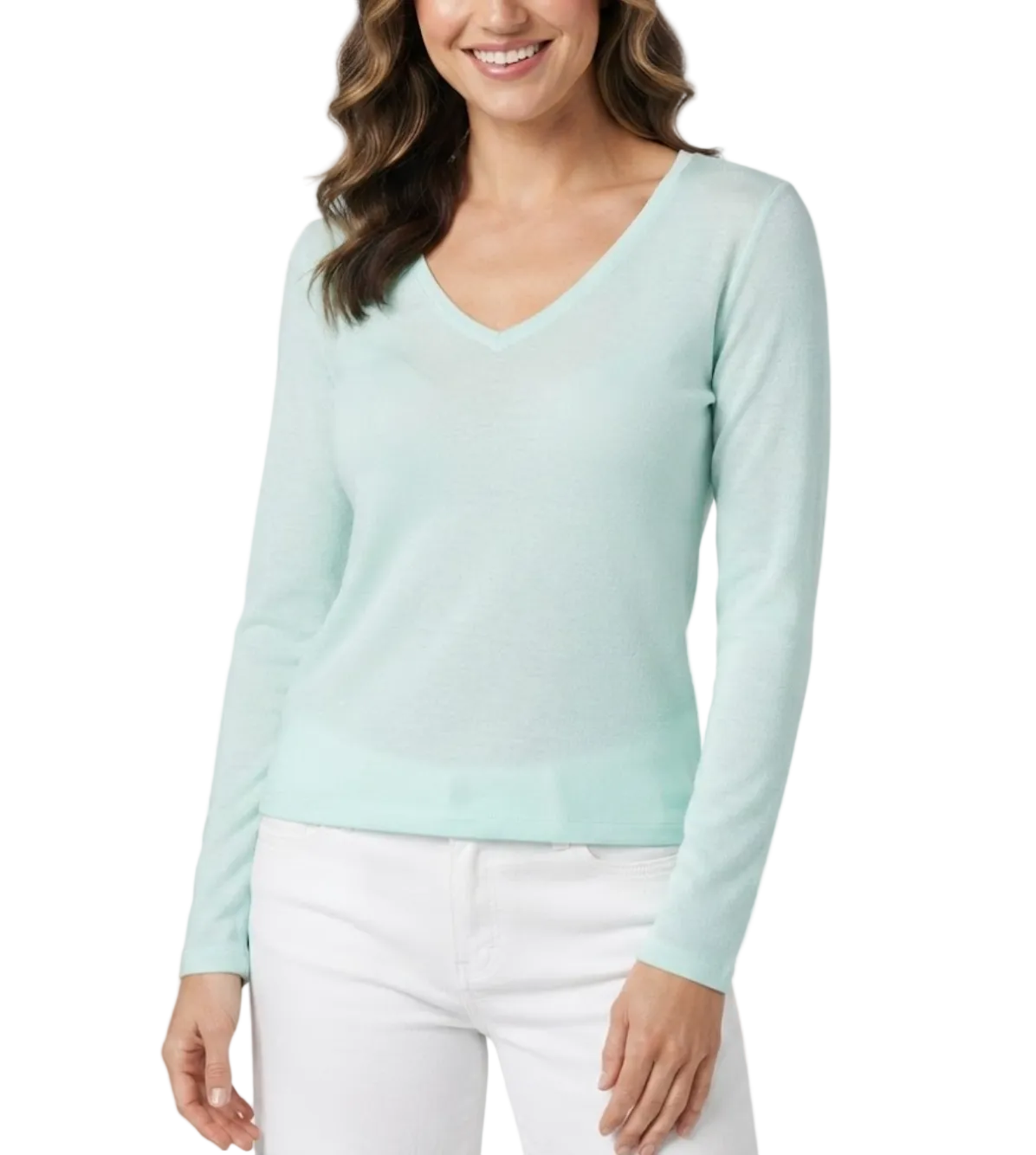 Timeless & Elegant Long Sleeve Thin Knitted Blouse for Women - BP-B20 -TOP-259