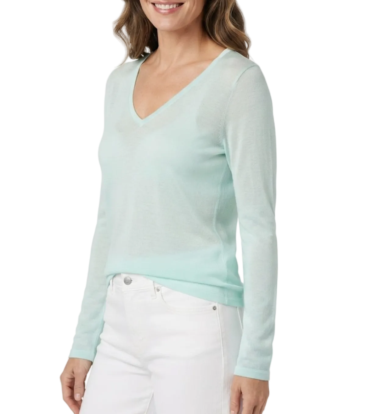 Timeless & Elegant Long Sleeve Thin Knitted Blouse for Women - BP-B20 -TOP-259