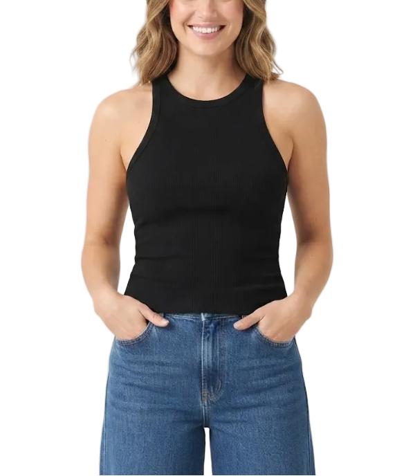 Timeless & Elegant  Round Neck Chain Back Design Tank Tops for Women - BP-B20 -TOP-47