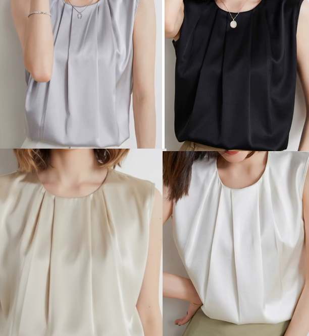 Timeless & Elegant Sleeveless Blouses for Women  - B13-TOP-138