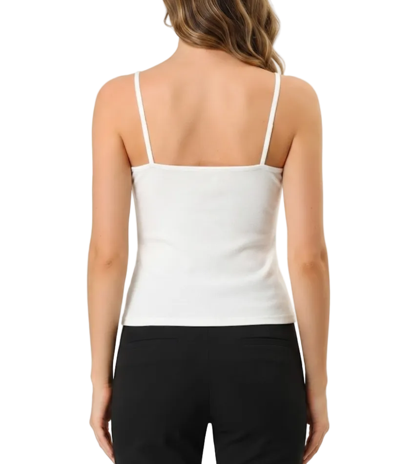 Timeless & Elegant Sleeveless Strapped Fitted Camisole Blouses for Women - BP-B20 -TOP-167