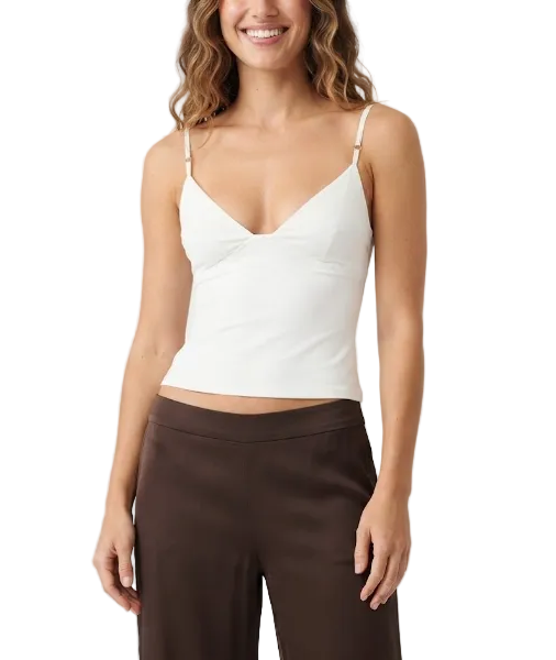 Timeless & Elegant Sleeveless Strapped Fitted Camisole Blouses for Women - BP-B20 -TOP-198